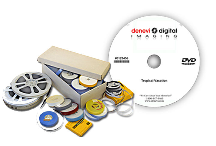 Transfer your Cine Film to DVD or Digital